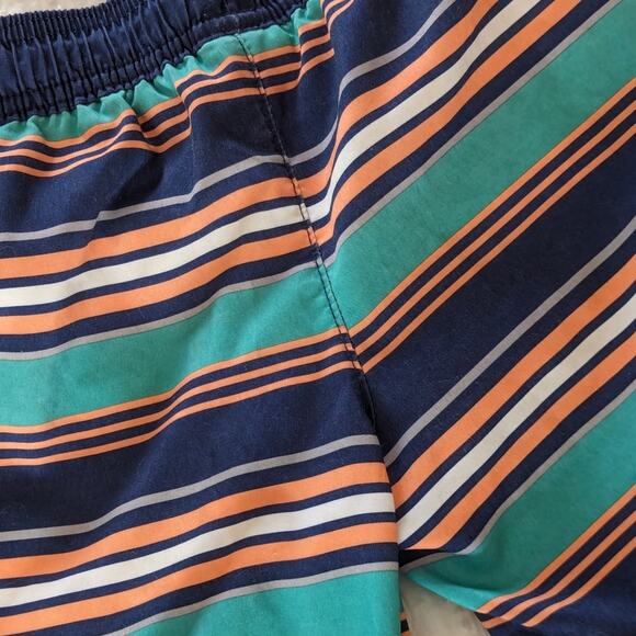 Carter's Boys Orange/Blue Nautical Swim Suit size 5T - Picture 4 of 5